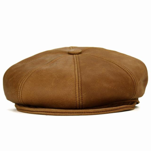 NEW YORK HAT レザー キャスケット メンズ 大きいサイズ キャスケット