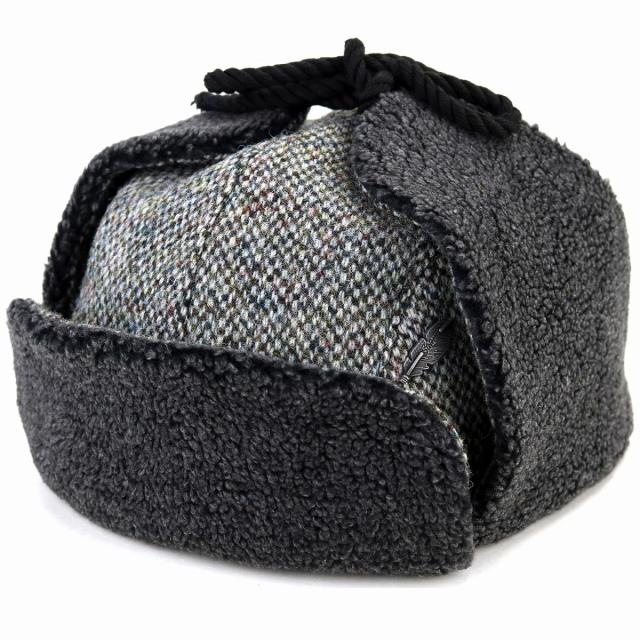 飛行帽 メンズ 大きいサイズ ステットソン 帽子 ハリスツイード