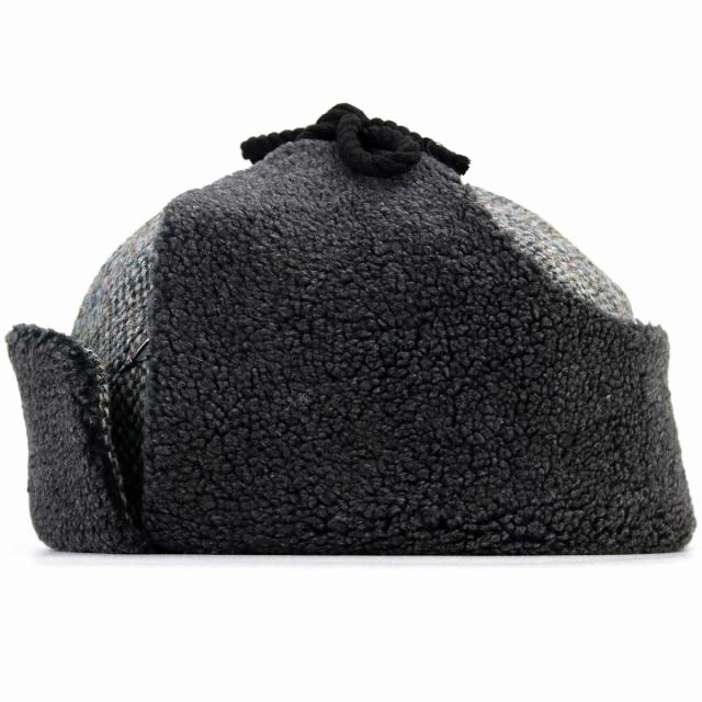 飛行帽 メンズ 大きいサイズ ステットソン 帽子 ハリスツイード