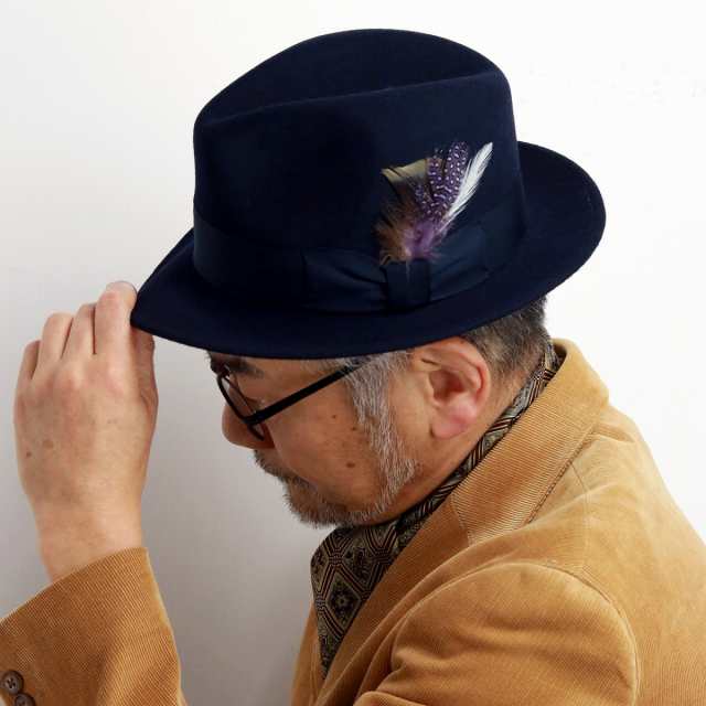 フェルトハット メンズ stetson 帽子 ステットソン ハット ウール 毛100％ クラッシャブル ソフト