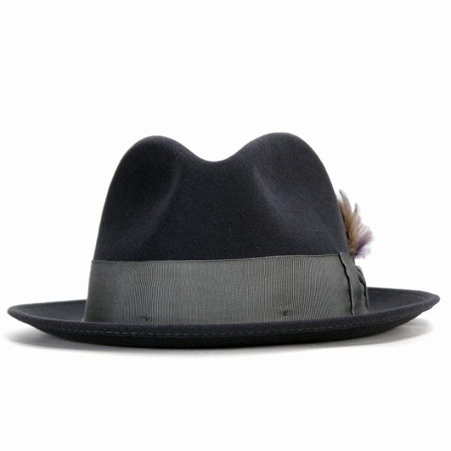 stetson ハット フェルト ステットソン 帽子 メンズ 羽根付き