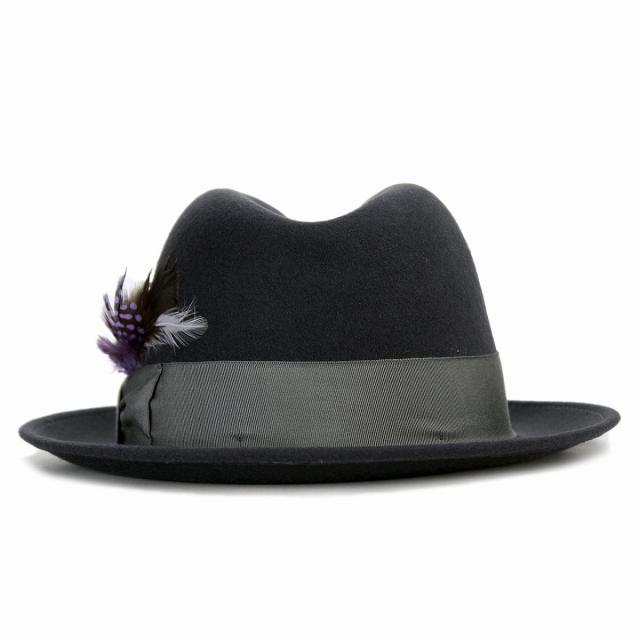stetson ハット フェルト ステットソン 帽子 メンズ 羽根付き