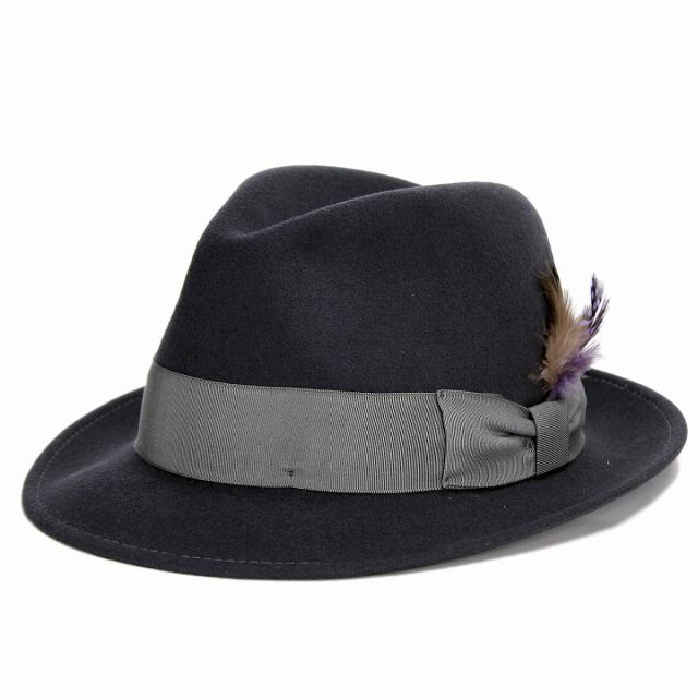 stetson ハット フェルト ステットソン 帽子 メンズ 羽根付き フェルト