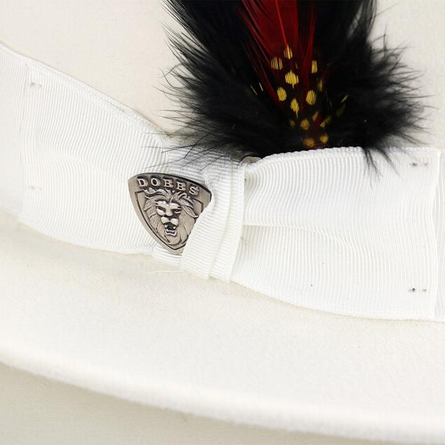 DOBBS 高級 帽子 メンズ 中折れ 秋冬 ウールマーク付き フェルト