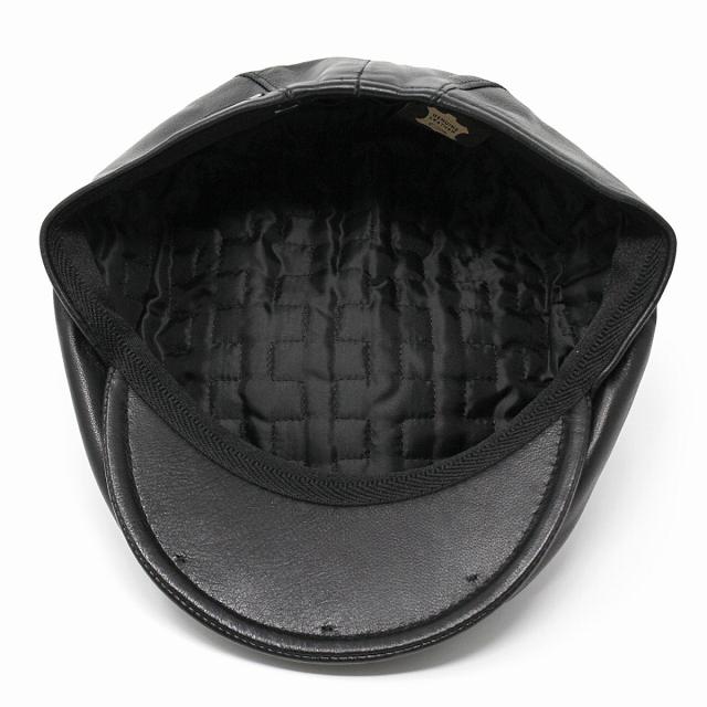 ハンチング イタリア製 羊革 FRAMAR 帽子 レザー メンズ 大きいサイズ