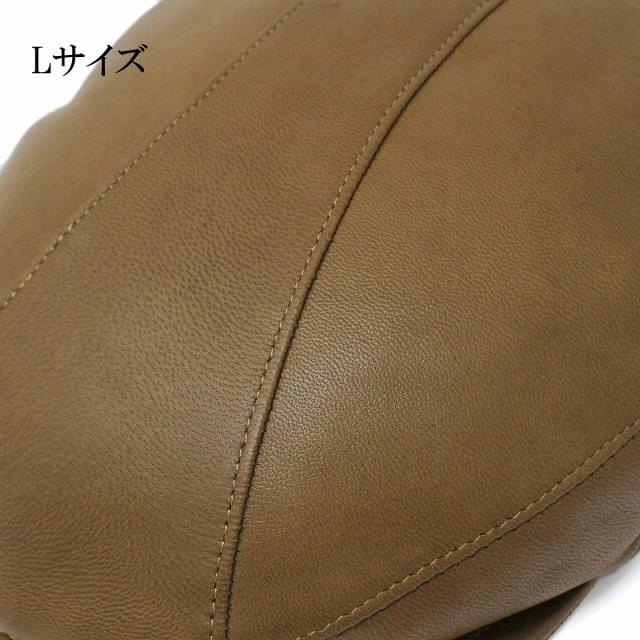 FRAMAR 羊革 レザー ハンチング 帽子 メンズ レディース 羊皮 天然皮革 ハンチングキャップ 本皮_4