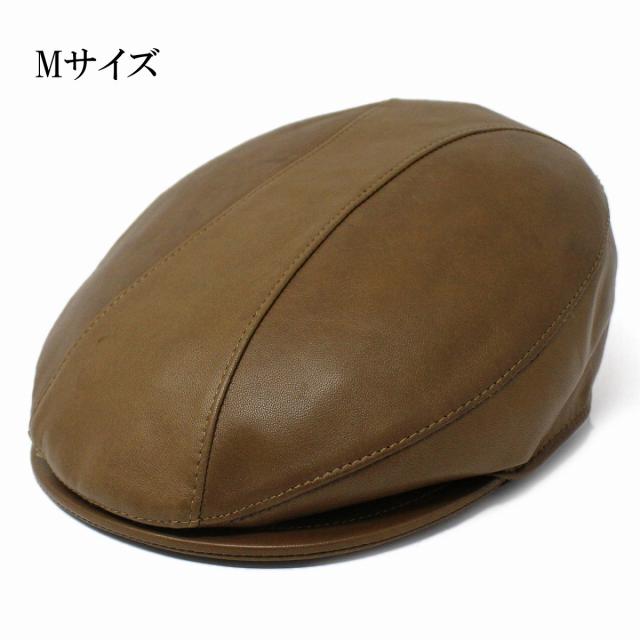 FRAMAR 羊革 レザー ハンチング 帽子 メンズ レディース 羊皮 天然皮革 ハンチングキャップ 本皮_6