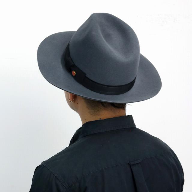 mayser フェルトハット 高級 ラビットファー ビーバーファーフェルト