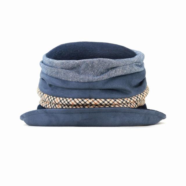 DAKS ハット レディース ハウスチェック 英国ブランド 日本製 エレガント 帽子 お洒落 ハイバッ DAKS ハット レディース ハウスチェック 英国ブランド 日本製