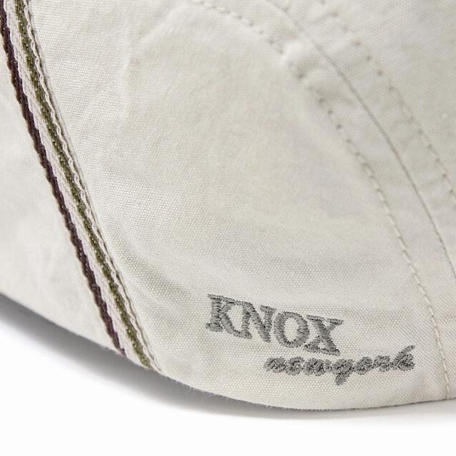 KNOX メンズ 帽子 ハンチング 日本製 綿100% バイオウォッシュ 春夏 ノックス 涼しい 紳士 ハンチ_5