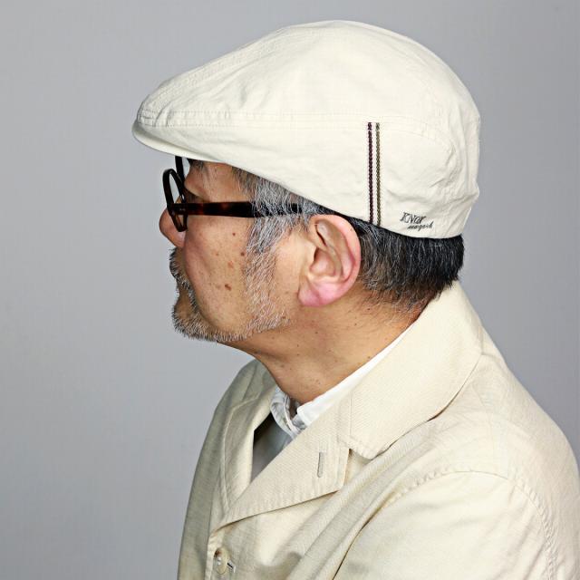 KNOX メンズ 帽子 ハンチング 日本製 綿100% バイオウォッシュ 春夏 ノックス 涼しい 紳士 ハンチ_7