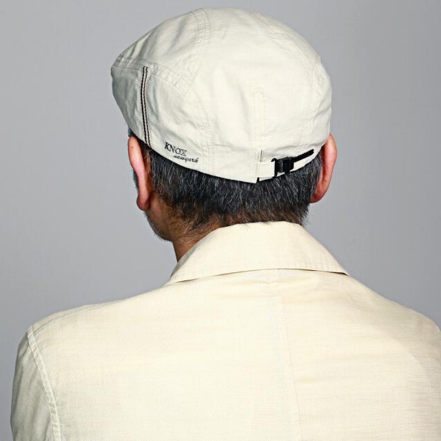 KNOX メンズ 帽子 ハンチング 日本製 綿100% バイオウォッシュ 春夏 ノックス 涼しい 紳士 ハンチ_9