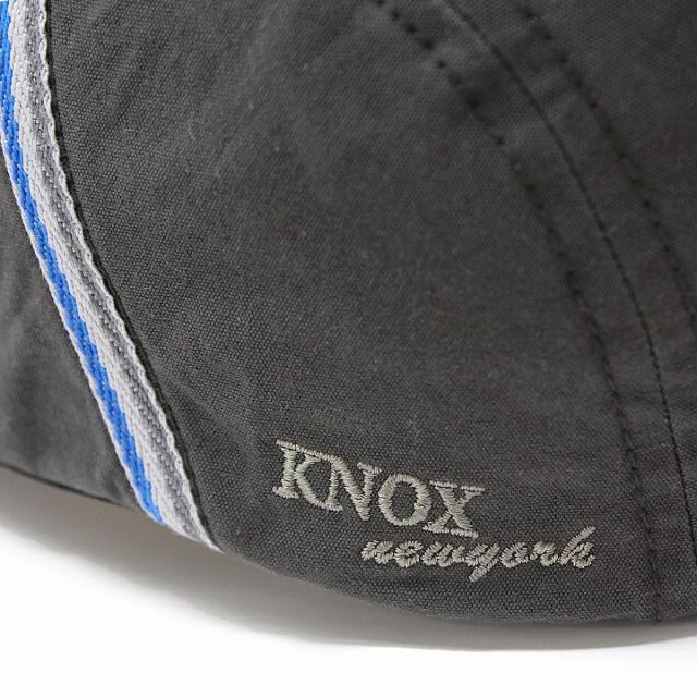 帽子 メンズ ハンチング KNOX 日本製 綿100% 春夏 ノックス 涼しい 紳士 バイオウォッシュ ハンチ_5