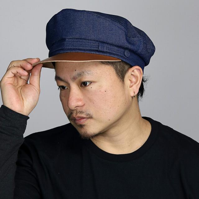 ニューヨークハット デニム キャップ マリン 帽子 メンズ New York Hat 綿100 カジュアル マリンキの通販はau Pay マーケット Elehelm帽子専門店
