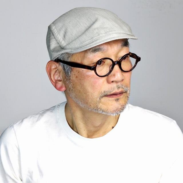 Mila Schon 帽子 ストライプ ミラショーン ハンチング メンズ S M L LL ハンチング帽 紳士 大きいサ