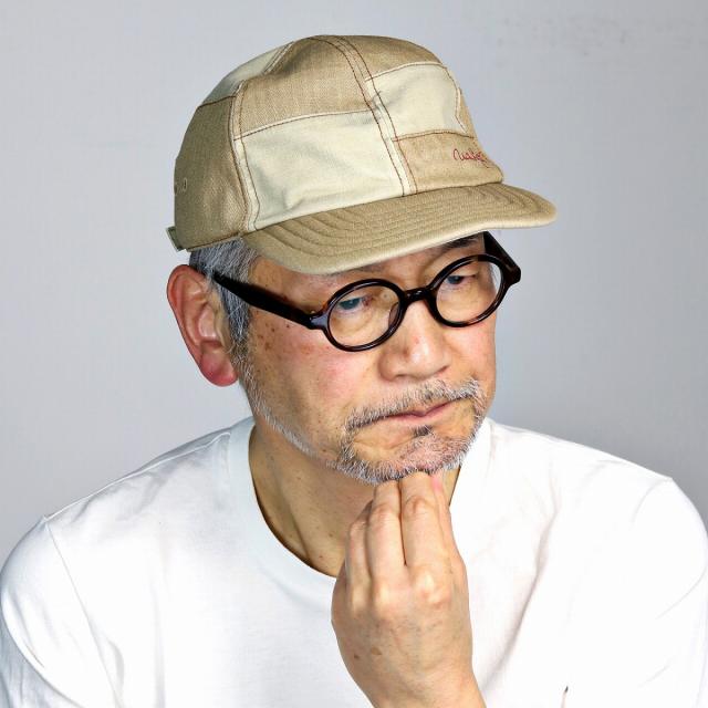 mila schon 帽子 大きいサイズ ミラショーン ダスティヘリンボン キャップ パッチワーク 野球帽 の通販は