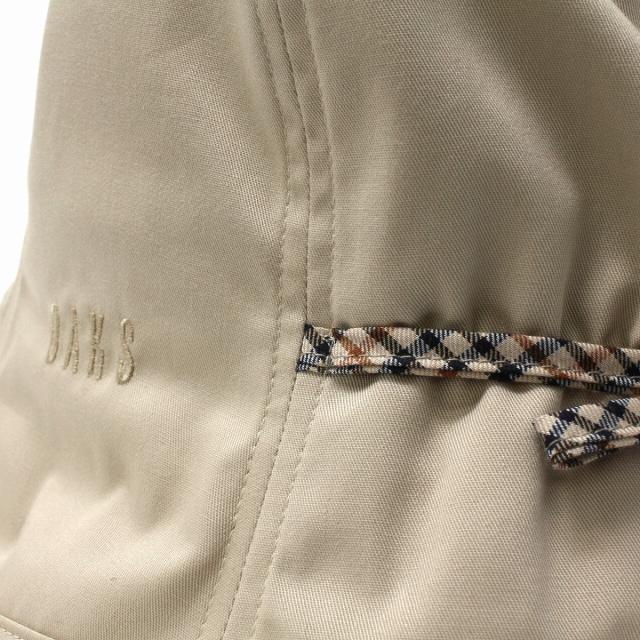 DAKS UV加工 チューリップハット 帽子 レディース UVカット帽子 ハット