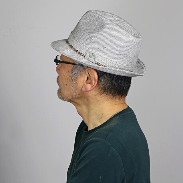 DAKS 中折れハット メンズ 春夏 ニューレスコー リフレール 帽子 メンズ サイズ調節 ダックス ハ 中折れハット 春夏 DAKS ニューレスコー リフレール 帽子 メンズ