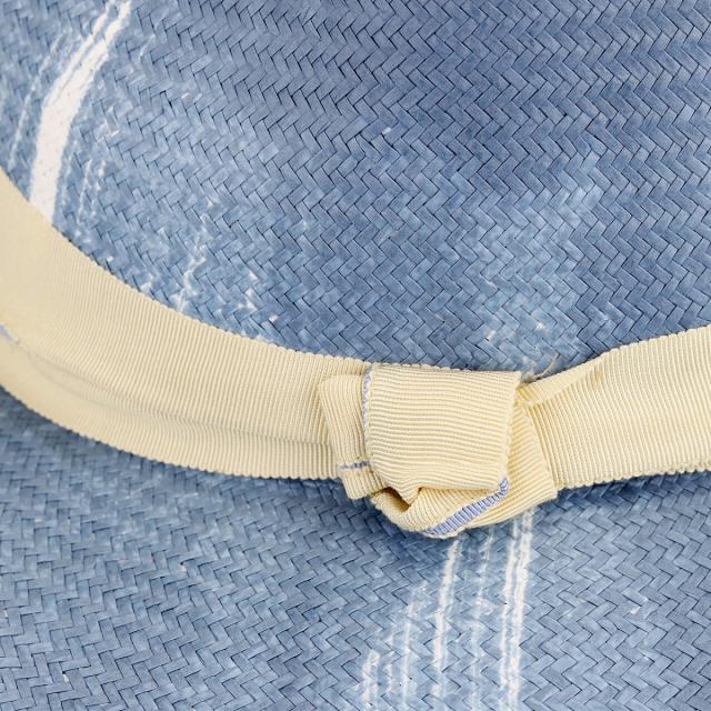 BROOKLYN HAT ストローハット つば広 ハット レディース ブルックリン