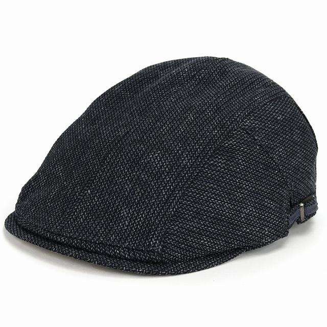 ハンチング メンズ DAKS 帽子 ヘリンボン 春 夏 麻混 涼しい アイビー