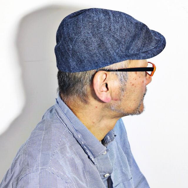 DAKS 春 夏 コットンニット ハンチング 透かし編み 涼しい 帽子 メンズ ダックス レディース 日_7