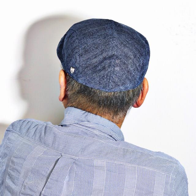 DAKS 春 夏 コットンニット ハンチング 透かし編み 涼しい 帽子 メンズ ダックス レディース 日_8