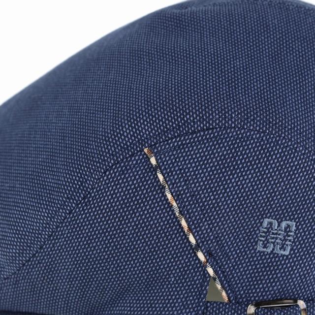 DAKS ハンチング メンズ 大きいサイズ 帽子 Lサイズ LLサイズ ダックス 綿 麻 バーズアイ 春 夏 S_5