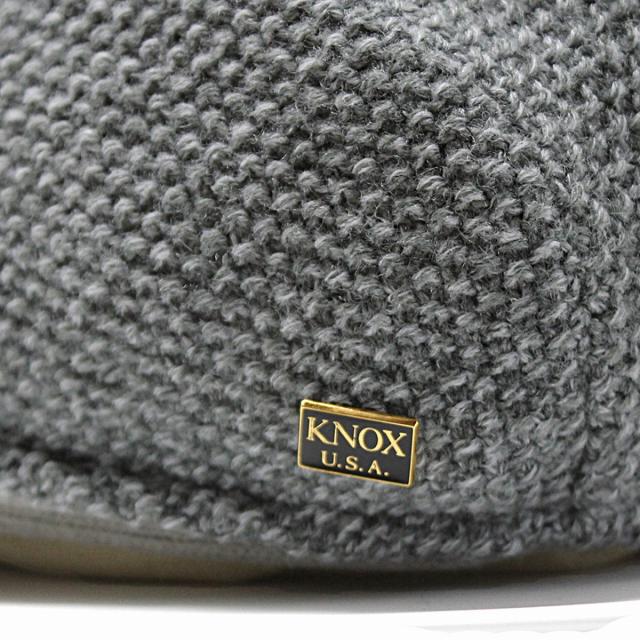 ハンチング 秋冬 KNOX 帽子 ニットハンチング フリーサイズ ノックス 帽子 ハンチング ウール 英_5