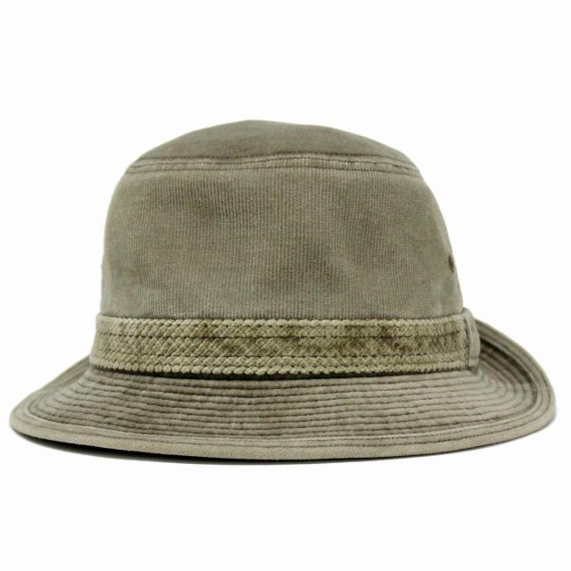 メンズ ハット 秋 冬 帽子 ステットソン ブランド 日本製 STETSON コーデュロイ 折りたたみ可能_3
