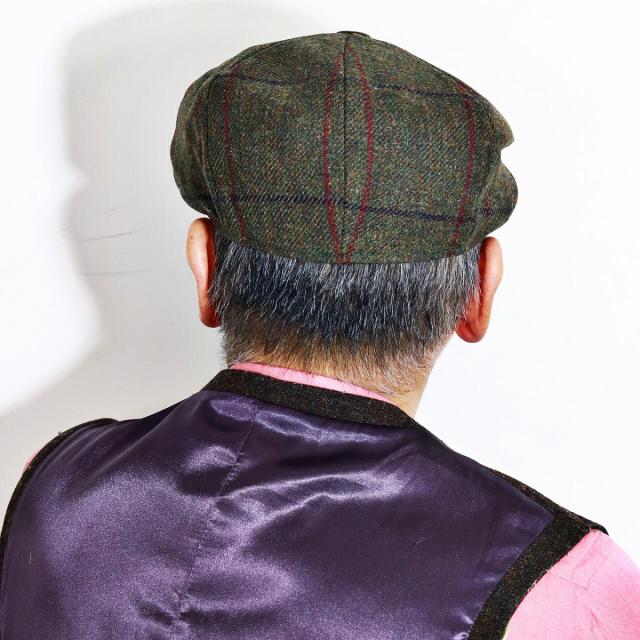 ハンチング 秋 冬 CHRISTYS LONDON 八方ハンチング ウール キャスケット 帽子 クリスティーズロンド_9