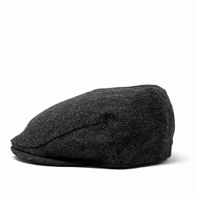 帽子 秋冬 ハンチング クリスティーズ CHRISTYS LONDON メンズ ウール ヘリンボーン HERRINGBONE 灰色_2