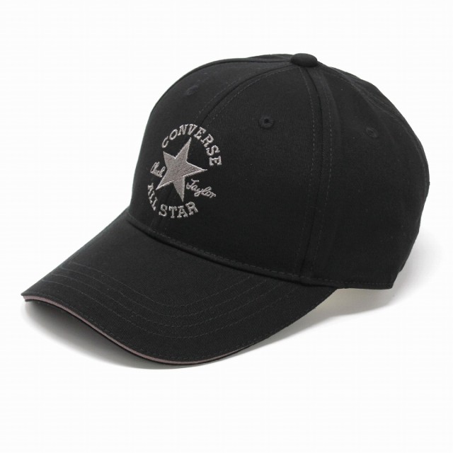 キャップ メンズ 黒 ブラック コンバース オールスター 帽子 Cap コットン100 オールシーズン Cの通販はau Pay マーケット Elehelm帽子専門店