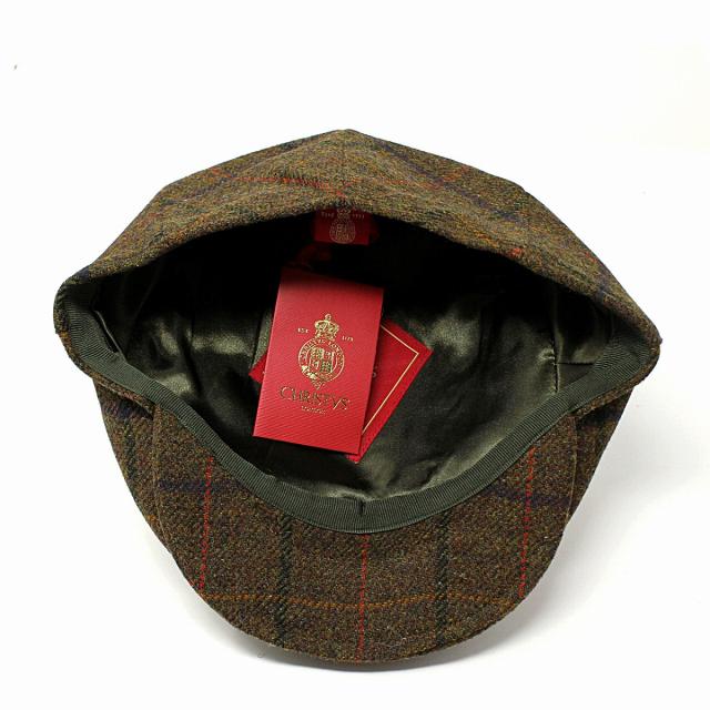クリスティーズロンドン 秋冬 ハンチング 帽子 CHRISTYS LONDON ウール メンズ ツイード チェック柄_6