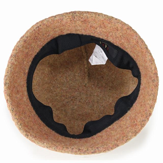 セーラーハット レディース 日本製 クロッシェハット秋 冬 毛混 ミセス