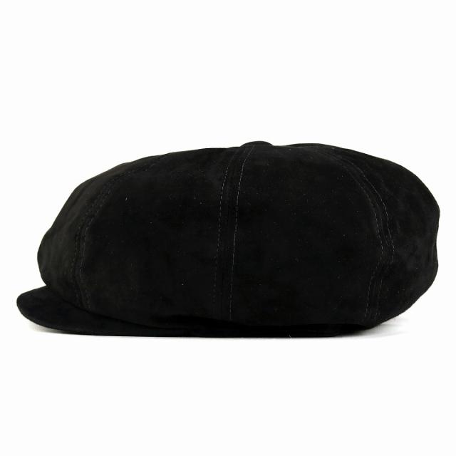 ヌバック レザー キャスケット ファットモゥ&サンズ 男 FAT MOE&SONS メンズ 牛革 ぼうし リアルレ_2