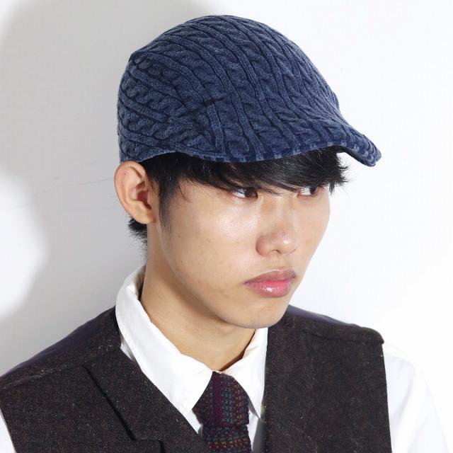 ケーブル編み ニットハンチング メンズ 秋冬 ニット ハンチング レディース Munsing マンシング