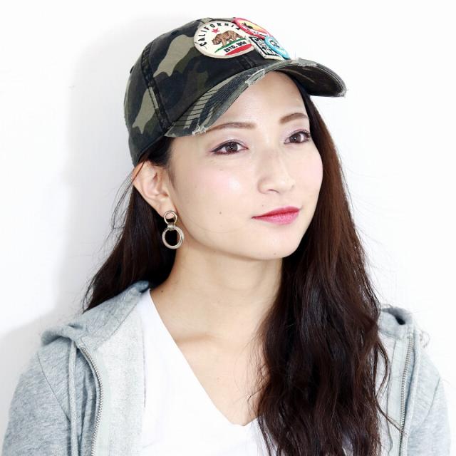 迷彩柄 キャップ アメリカンニードル ベースボールキャップ レディース ワッペン カリフォルの通販はau Pay マーケット Elehelm帽子 専門店