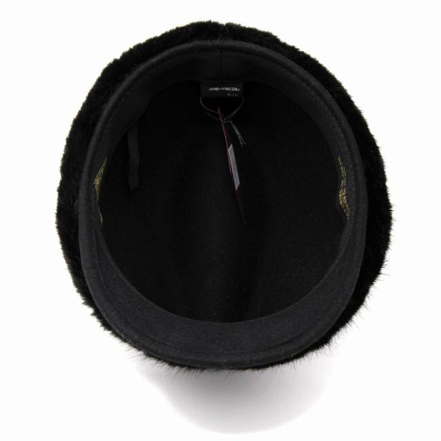 キャップ レディース ウール メゾン バース CAP 帽子 中折れ帽 ファー エレガント 中折れ型 秋 キャップ レディース ウール メゾン バース CAP 帽子 中折れ帽 ファー
