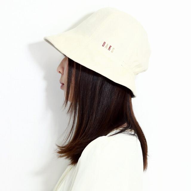 daks 帽子 春 夏 日焼け対策 レディースハット DAKS  チューリップ オブザーハット 紫外線カット_7