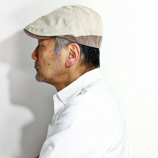 ハンチング メンズ 春 夏 stetson 帽子 2トーンカラー ハンチング帽 大きいサイズ ヘリンボンコッ_7