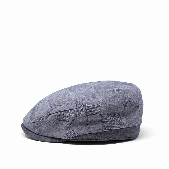 ヘリンボーン チェック柄 コットン100 ハンチング ブロックチェック stetson メンズ 春 夏 STETSON_2