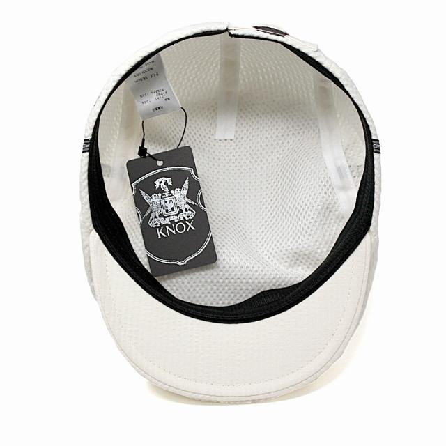 KNOX 春 夏 帽子 ノックス しじら織り ハンチング メンズ コットン