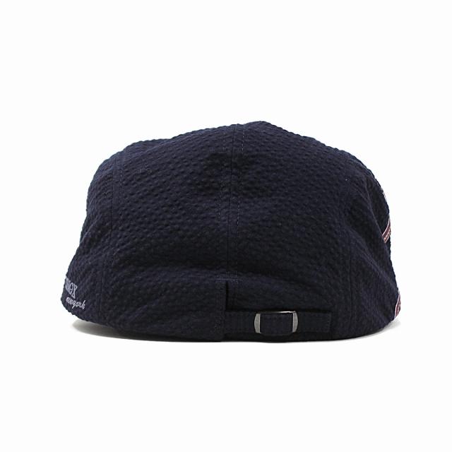 ハンチング しじら織り メンズ ノックス 帽子 サッカー素材 コットン