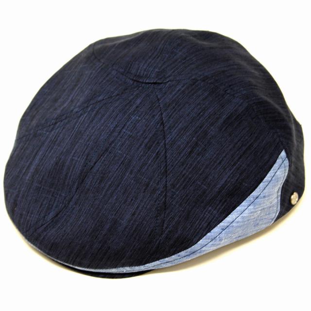ハンチング 帽子 メンズ デニム パッチワーク風 日本製 春 夏 mila schon ハンチング帽 涼しい ス ハンチング 帽子 メンズ デニム パッチワーク風 日本製 春 夏 mila