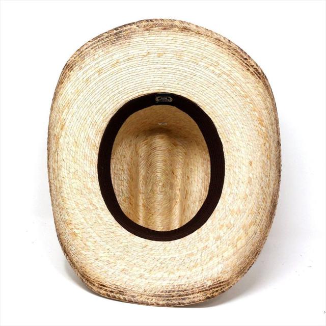 カウボーイ ハット メンズ ウエスタンハット California Hat パームリーフ ワイルド ヴィンテージ風 帽子 男性用 テンガロンハット ヤシ メキシカン_5