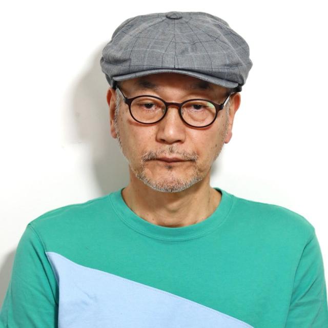 メンズ ハンチング ブランド CHRISTY'S LONDON 8方ハンチング リネン ウール ムーン生地 春 夏 アブラハムムーン ハウンドトゥース チェック柄 ブラック グレー 父の日 ギフト 誕生日 プレゼント 贈り物 ラッピング無料_16