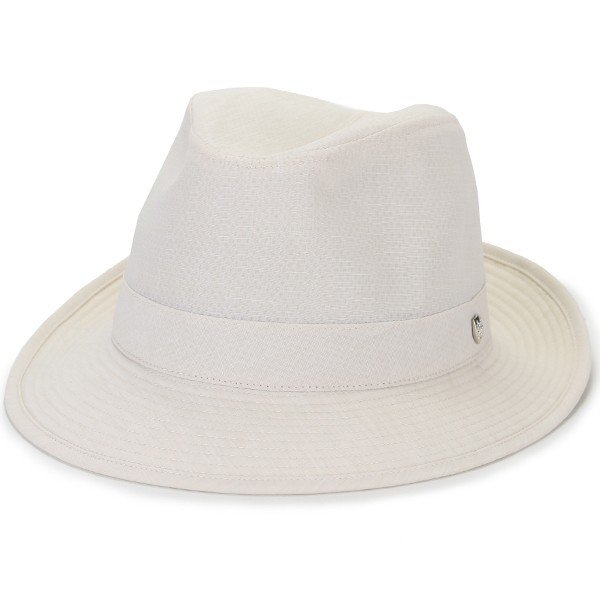 daks ハット メンズ 麻 涼しい シャンブレー たためる チロル リネン ダックス 帽子 日本製 上シンプル 無地 中折れ帽 春夏 紳士 DAKS ハット 58cm 60cm 日よけ アウトドア 持ち運び便利 手洗い可能 ベージュ 父の日 ギフト プレゼント