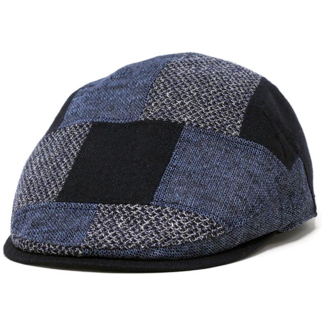 DAKS ダックス ハンチング メンズ 大きいサイズ ハンチング帽 パッチワーク 帽子 メンズ 日よけ 春夏 アイビーキャップ ブランド 日本製 紳士 ネイビー グレー 40代 50代 60代 父の日 ギフト 男性 誕生日 お父さん プレゼント 帽子通販_19