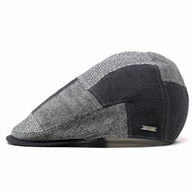 DAKS ダックス ハンチング メンズ 大きいサイズ ハンチング帽 パッチワーク 帽子 メンズ 日よけ 春夏 アイビーキャップ ブランド 日本製 紳士 ネイビー グレー 40代 50代 60代 父の日 ギフト 男性 誕生日 お父さん プレゼント 帽子通販_7