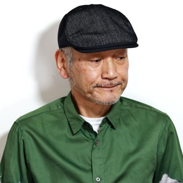 涼しい 帽子 ハンチング メッシュ デニム DAKS ブランド メンズ 日本製 ダックス ブランド ハンチングキャップ 春夏 メッシュ デニムハンチング ブラック 黒 ネイビー 紺 40代 50代 60代 父の日 ギフト 男性 誕生日 お父さん プレゼント 帽子通販_11
